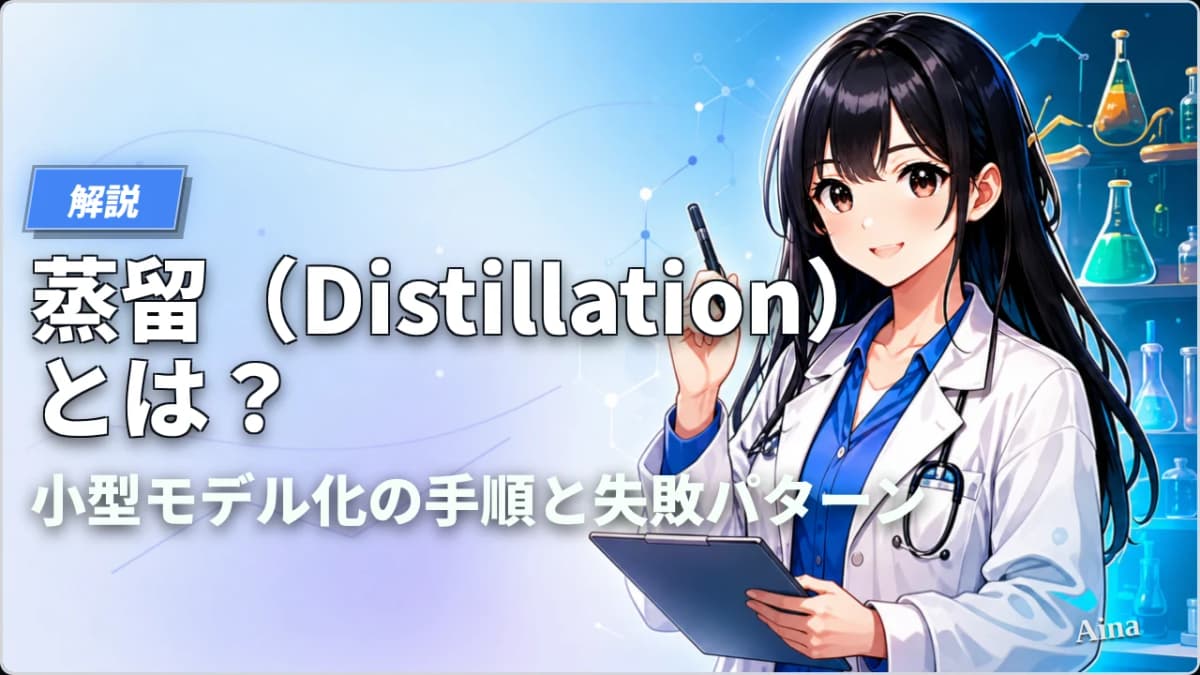 蒸留（Distillation）とは？小型モデル化の手順と失敗パターンを解説