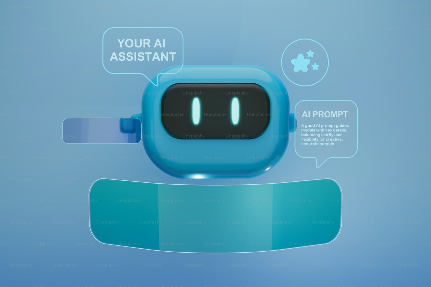 データ分析とチームワークを通じて20年のAI研究経験を表現するイメージ